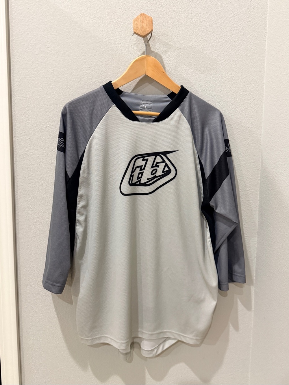 Troy Lee Designs Men’s Grey and Charcoal Jersey Shirt